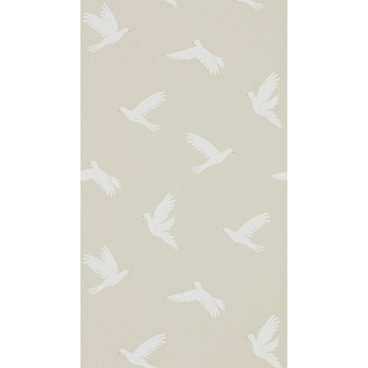 Paper Doves Wallpaper 216378 by Sanderson in Linen Beige&nbsp;Roll – image 2
