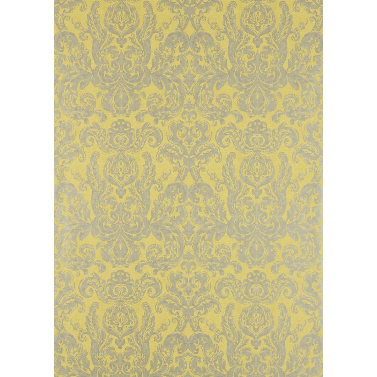 Brocatello Wallpaper 312116 by Zoffany in Mimosa Yellow&nbsp;Roll – image 4