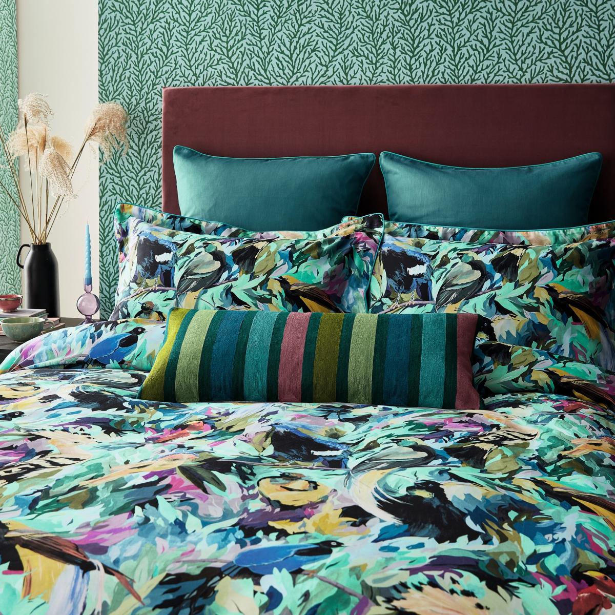 Dance of Adornment Bedding by Harlequin in Wilderness200x200cm – image 2