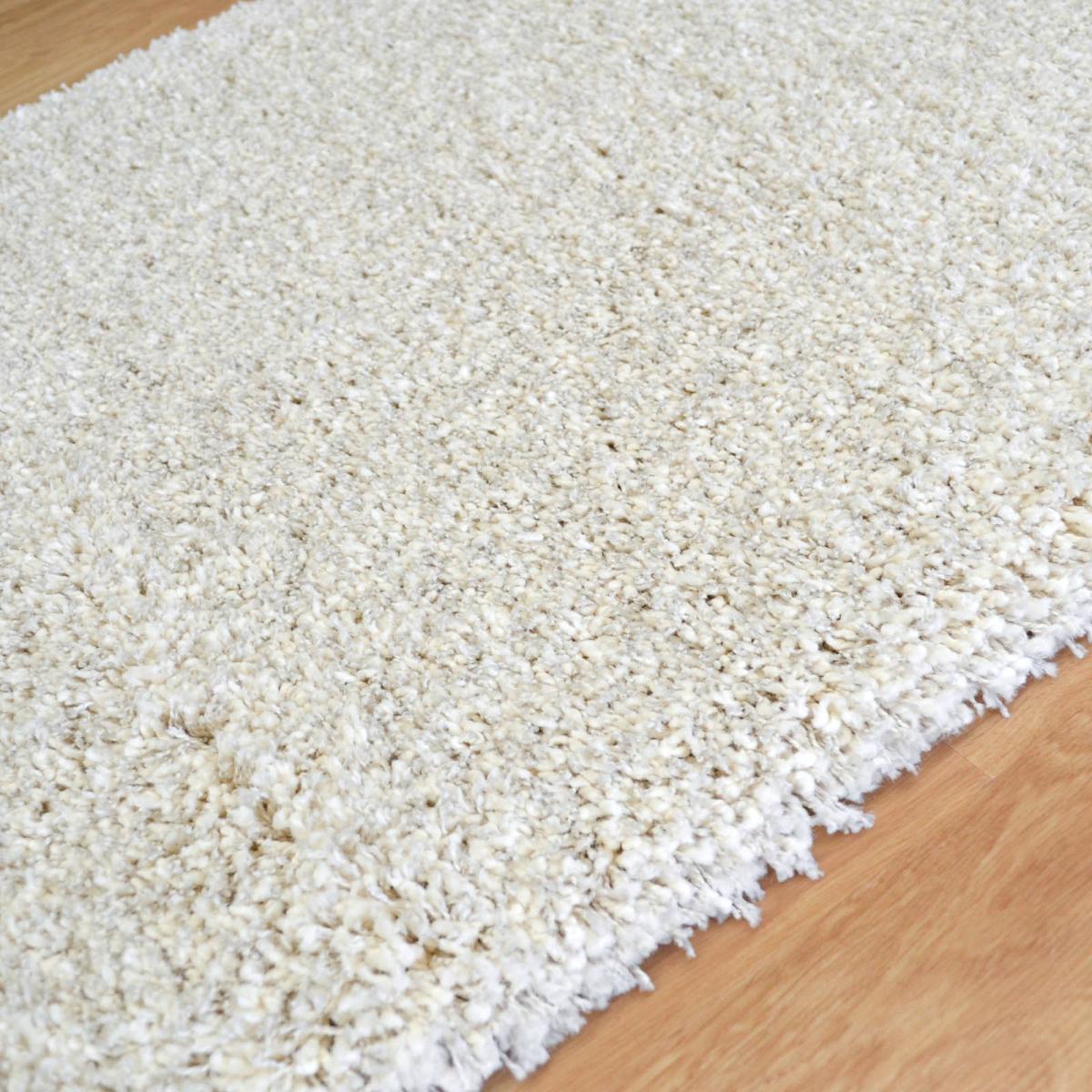 Twilight Speckled Shaggy Runner Rugs 39001 6926 in Chalk 80x230cm – image 3