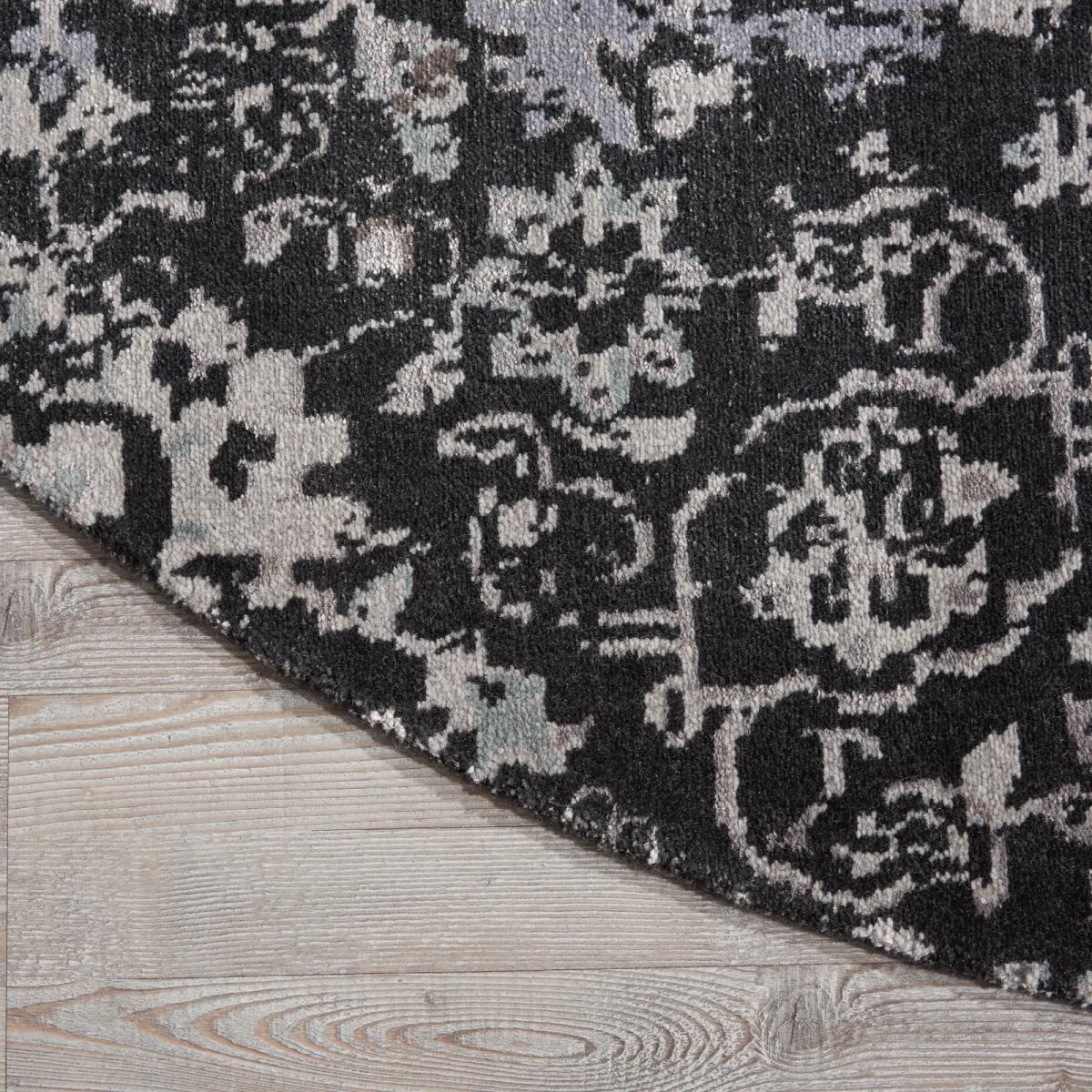 Nourison Twilight Circular Rugs TWI13 in Onyx – image 2