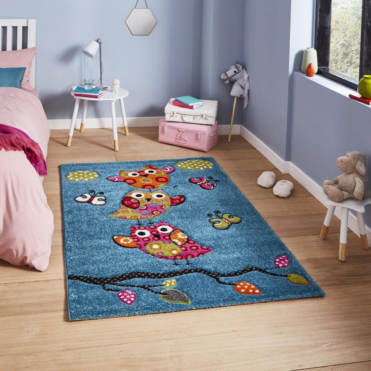 Brooklyn Kids 793 Rugs in Blue – image 1
