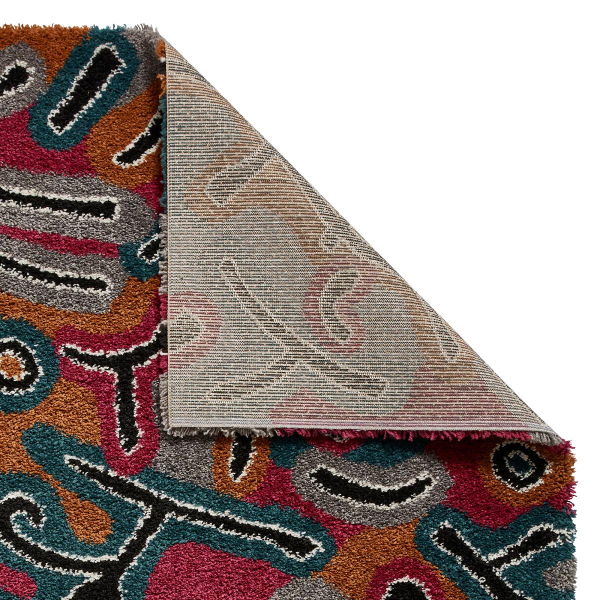 Royal Nomadic A641 Abstract Rugs in Dark Multi&nbsp;120x170cm – image 4