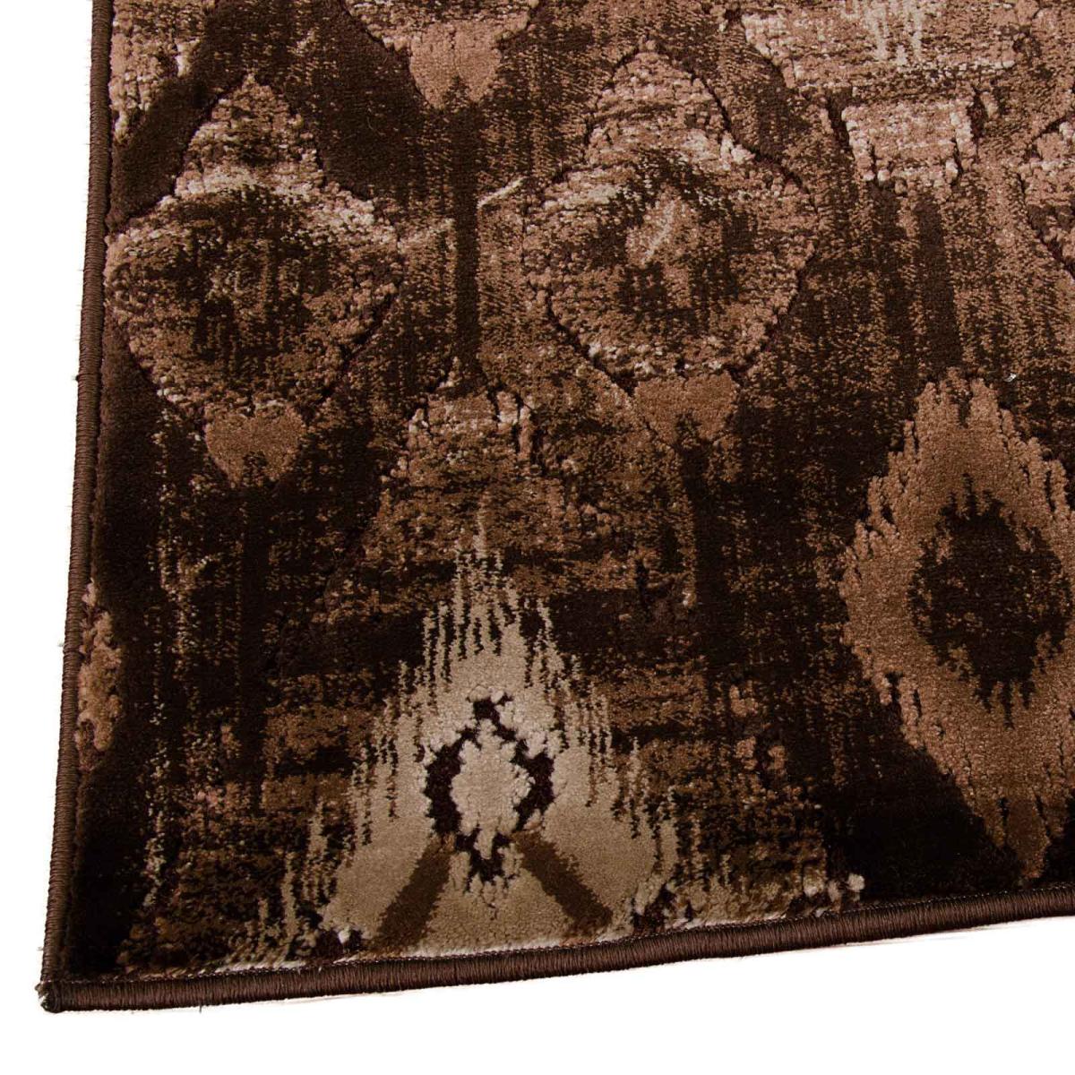 Karma Rugs KRM02 in Chocolate Brown – image 2
