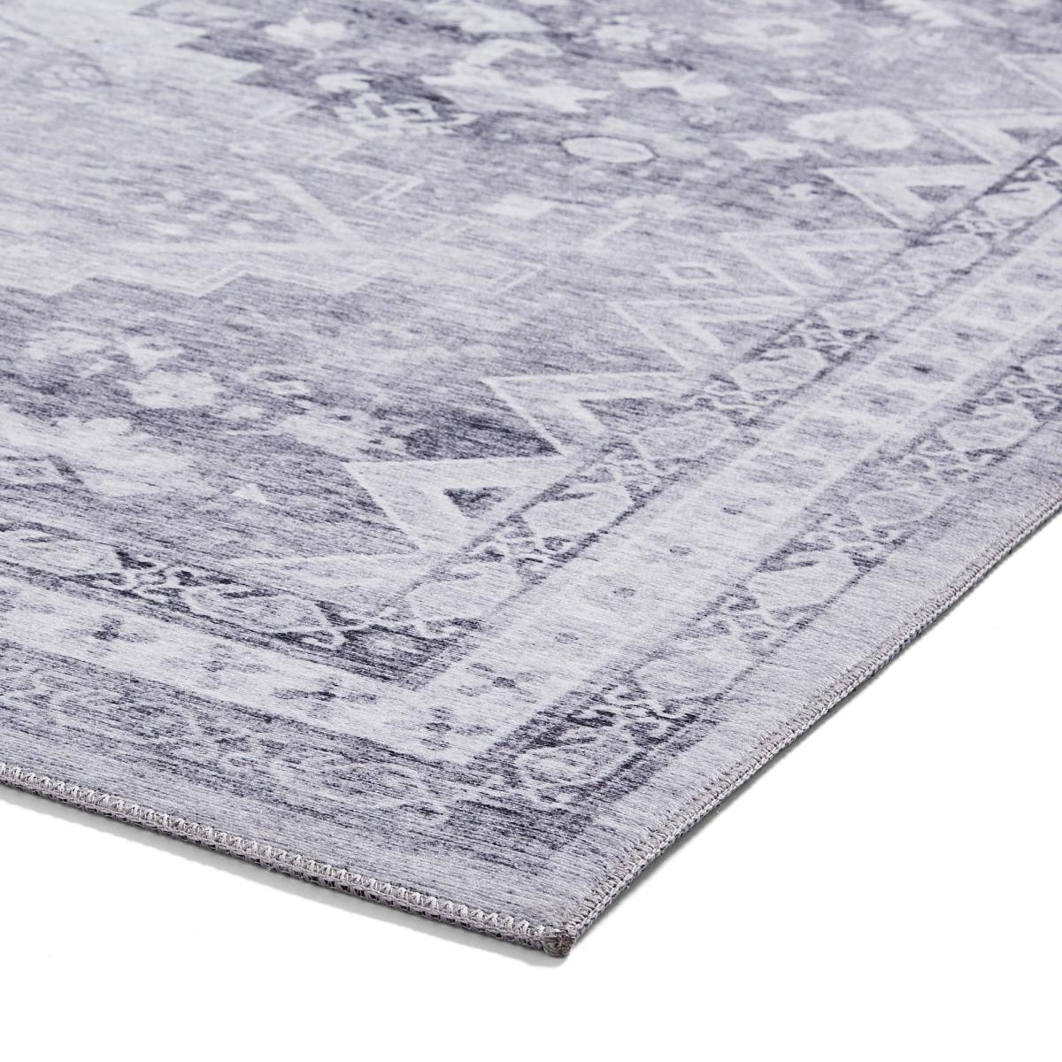 Topaz H1265 Traditional Patterned Grey Rug – image 1