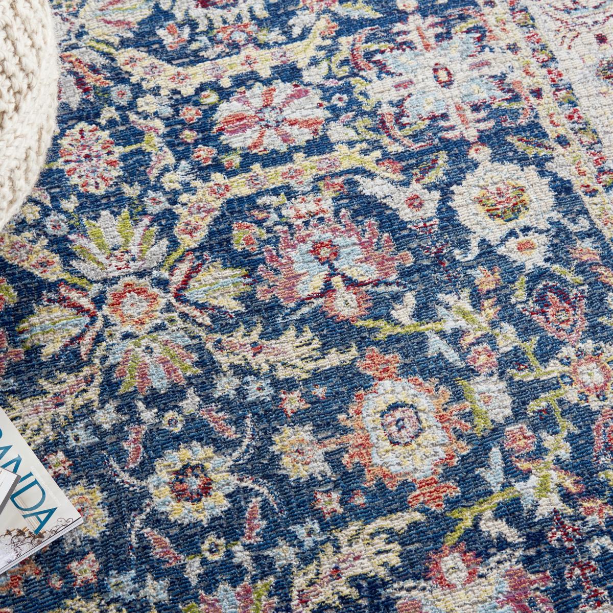 Ankara Global Traditional Persian Rugs ANR13 in Navy Blue&nbsp;61x122cm – image 4