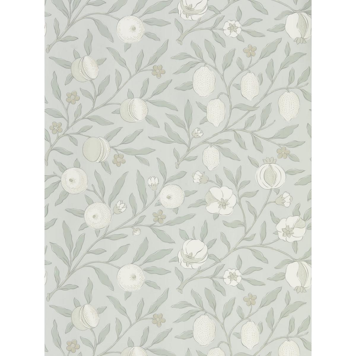 Pure Fruit Wallpaper 216540 by Morris & Co in Grey Blue Roll – image 3