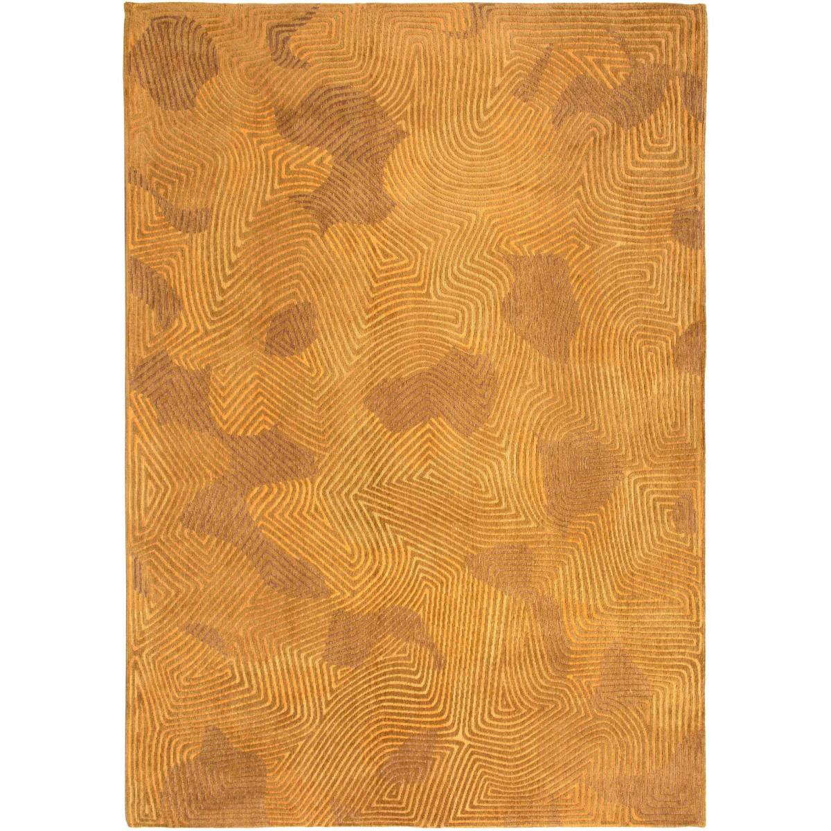 Louis De Poortere Meditation Coral Rug 9226 in Jelly Gold 170x240cm – image 5