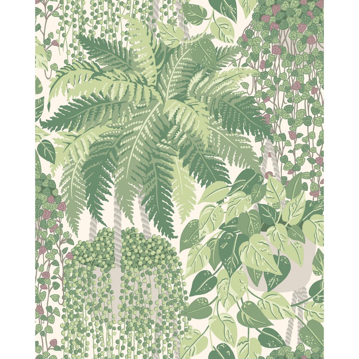 Fern Wallpaper 7021 by Cole & Son in Leaf Green Olive Roll – image 3