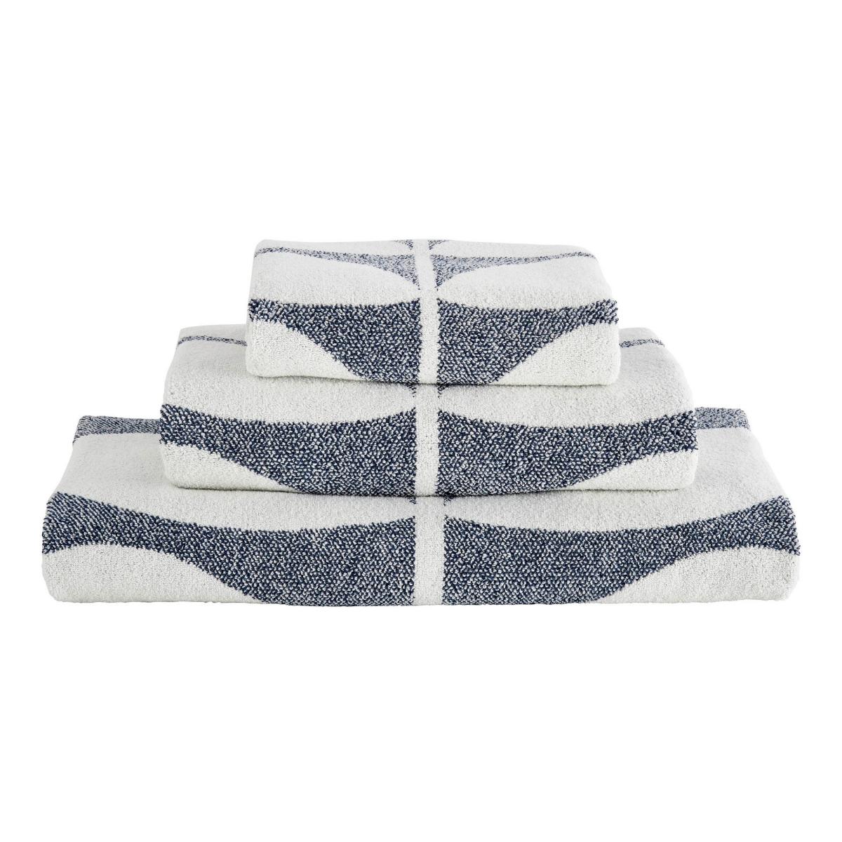 Sunflower Towels by Orla kiely in Whale Blue50x90cm – image 5