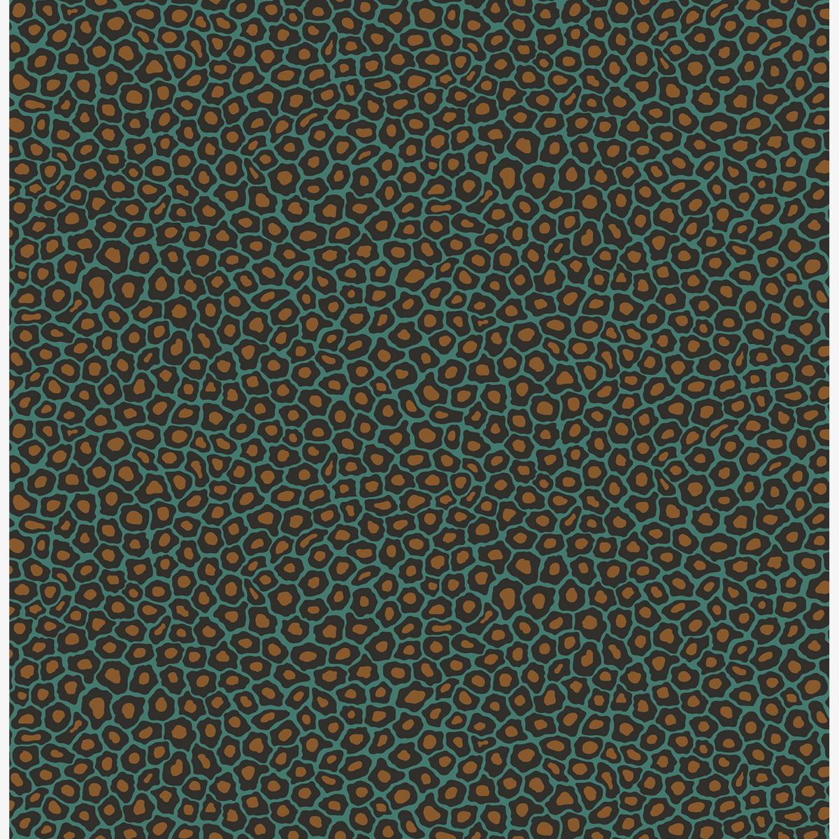 Senzo Spot Wallpaper 6033 by Cole & Son in Teal GreenRoll