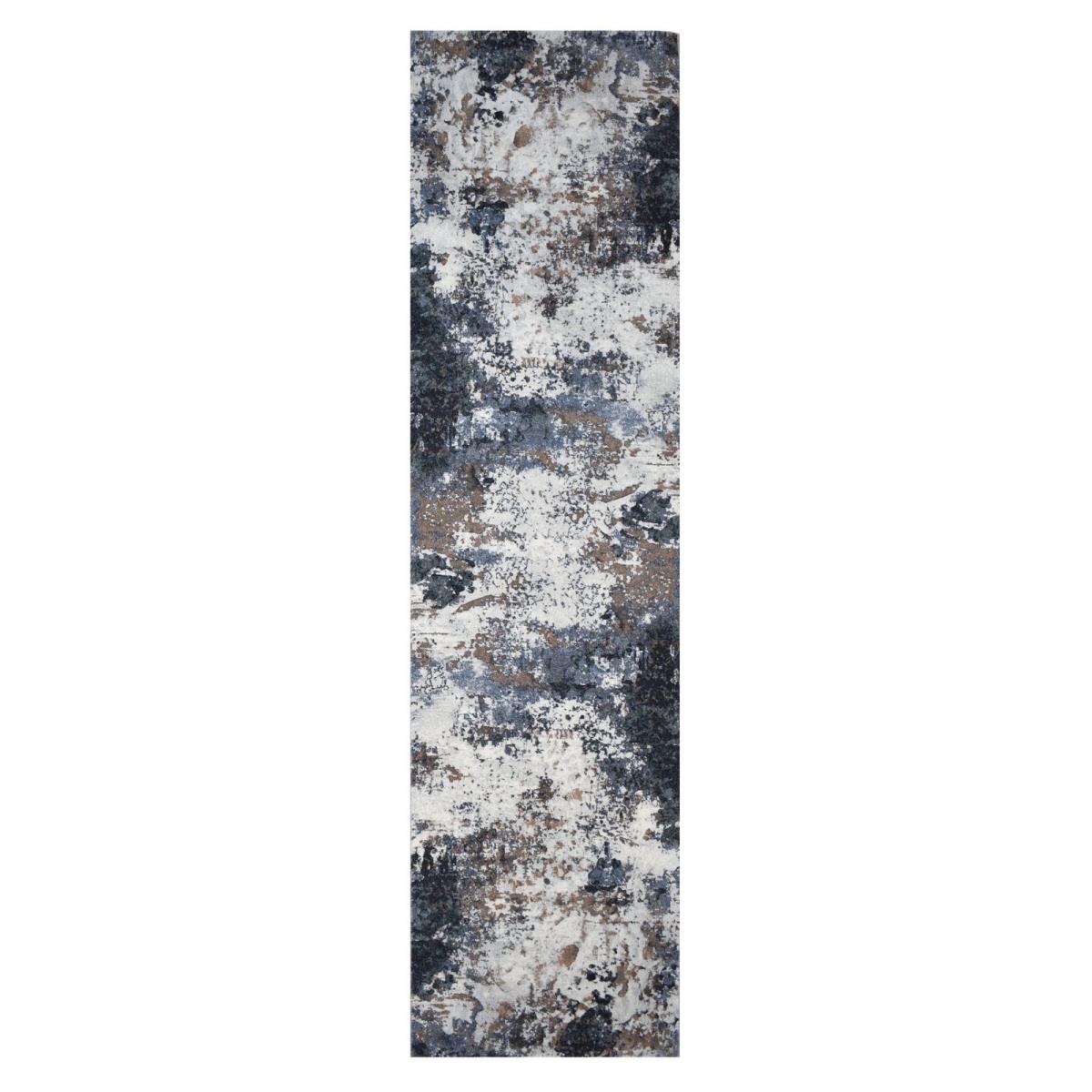 Galleria Abstract 63395 7656 Runner Rugs in Grey Multi 67x330cm – image 5