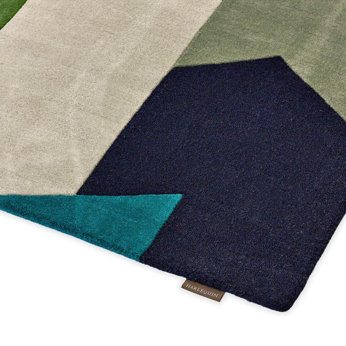 Popova 143108 Rugs by Harlequin in Amazonia Sea Glass Forest Japanese Ink250x350cm – image 3