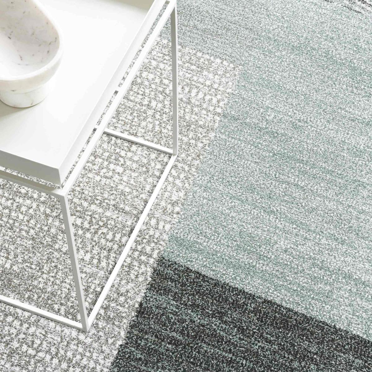 Liberty Geometric Modern Rugs 34100 4272 in Green200x290cm – image 2