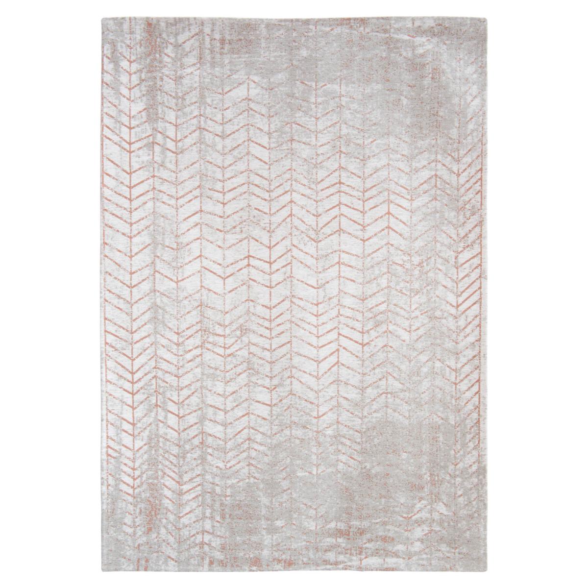 Louis De Poortere Mad Men Jacobs Ladder Chevron Designer Rug 8951 in Coppertone 230x330cm – image 5
