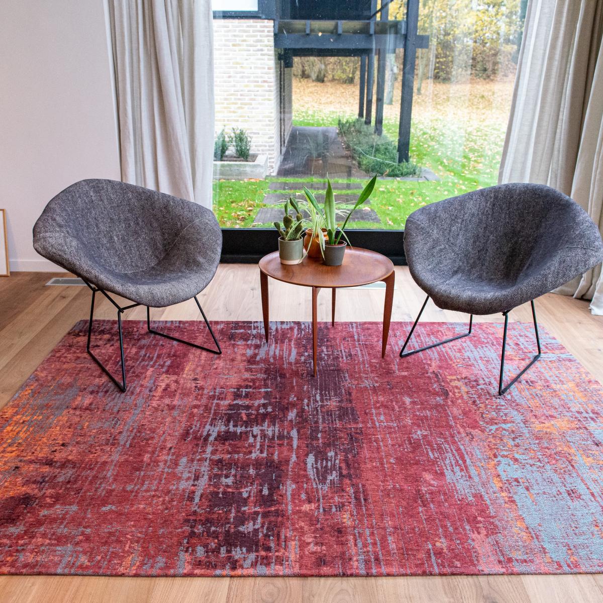 Louis De Poortere designer Streaks rugs in 9125 Nassau Red – image 2