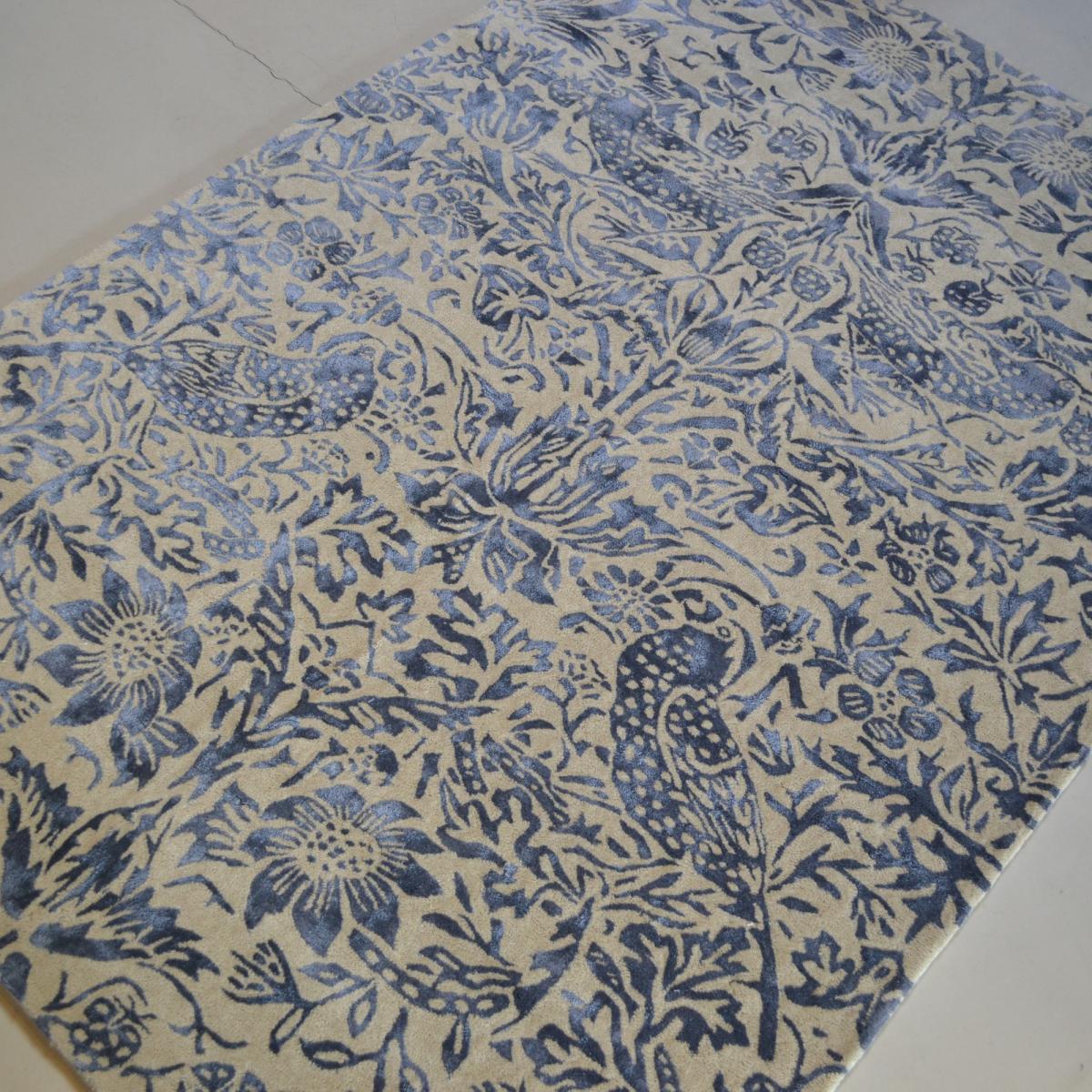 Pure Strawberry Rugs 028105 Ink by Morris & Co – image 2