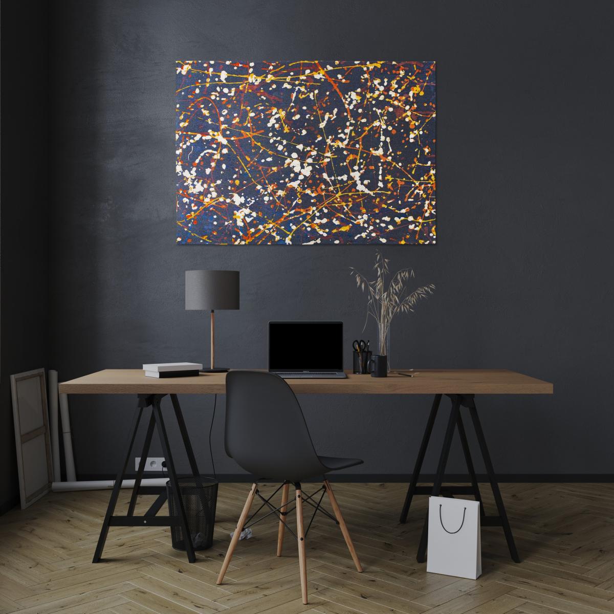 Louis De Poortere Designer Expression Rugs in 9220 Abstract Blue – image 2