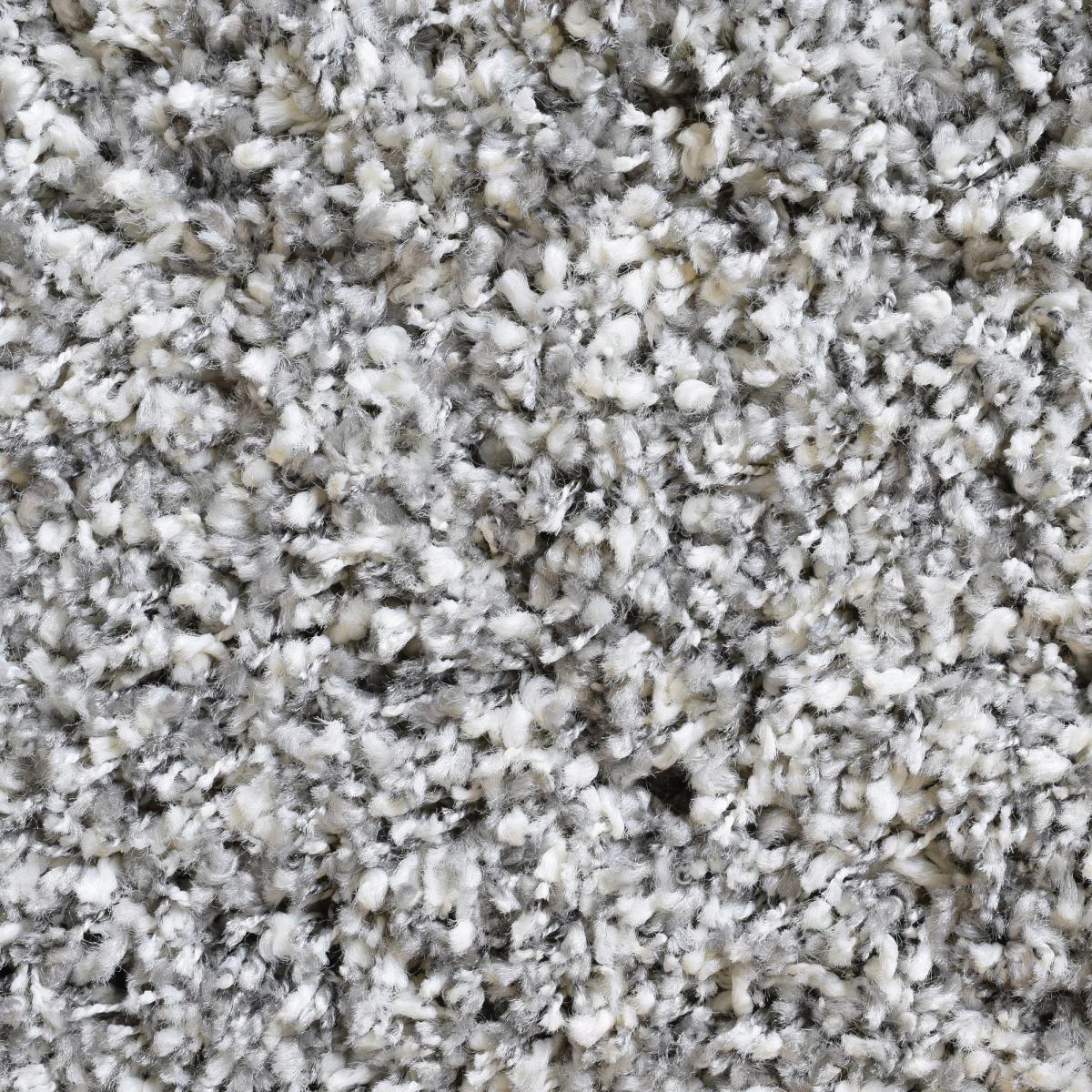 Twilight Speckled Shaggy Rugs 39001 6699 in White Silver 65x130cm – image 3