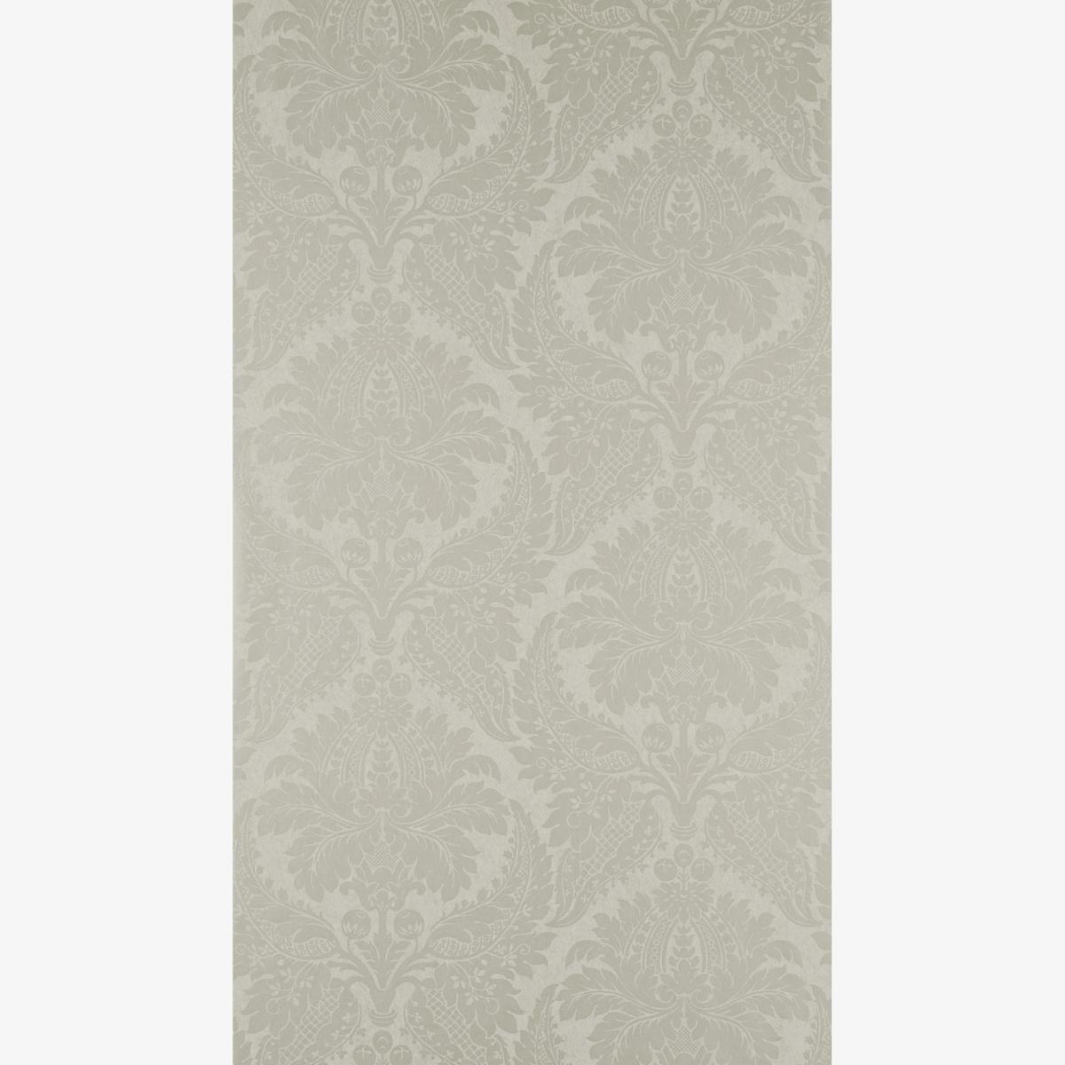 Malmaison Damask Wallpaper 311994 by Zoffany in Chalk Grey Roll
