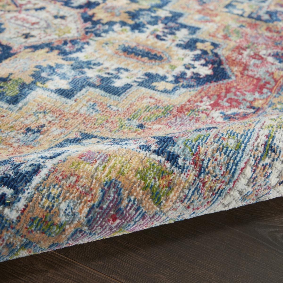 Ankara Global Traditional Persian Hallway Runners ANR11 in Blue Multi 71x244cm – image 4