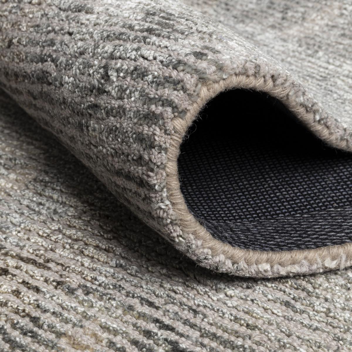 Erode Premium Abstract Rugs 238 001 600 by Ligne Pure in Grey 170x240cm – image 5