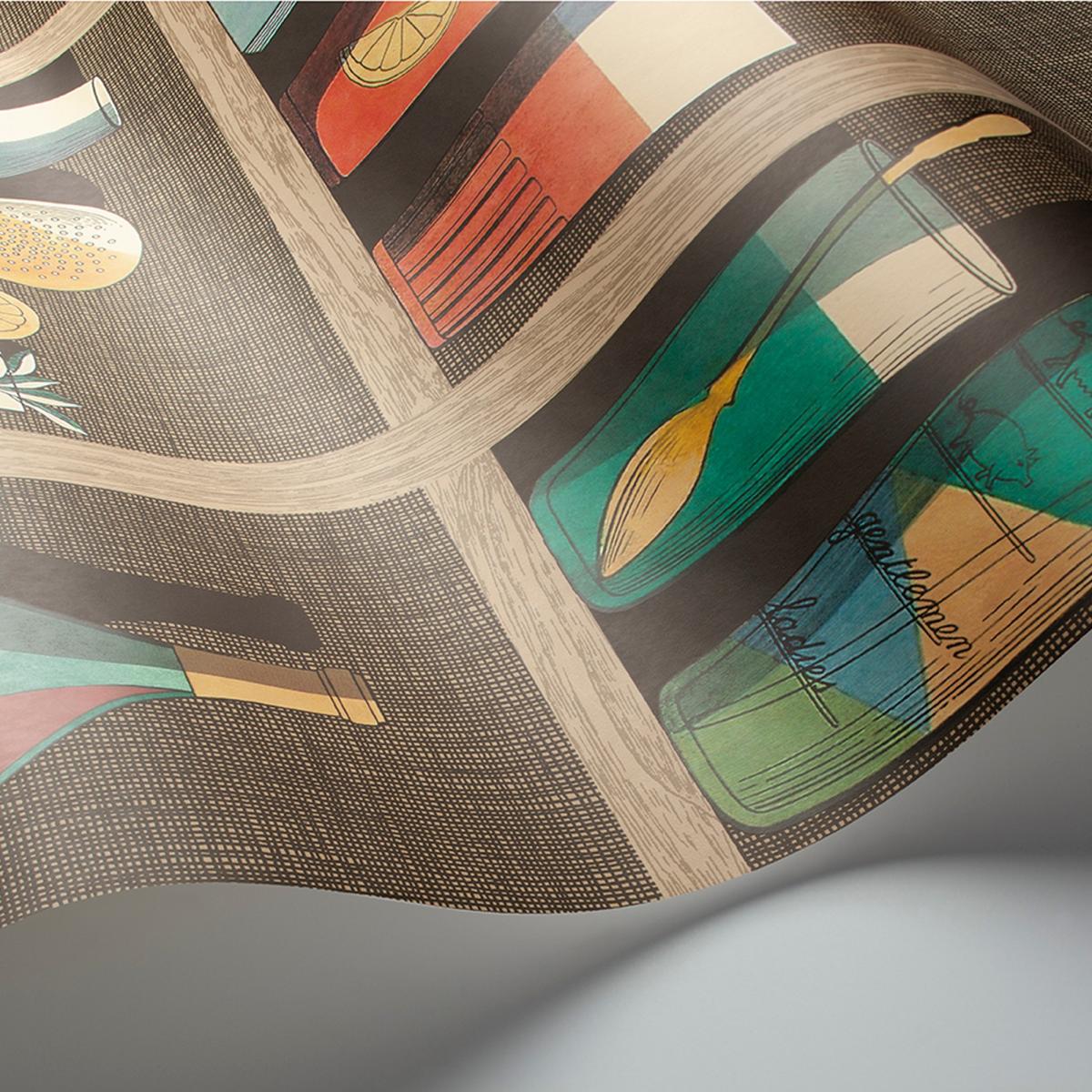 Cocktails Wallpaper 23043 by Cole & Son in Grey Multi&nbsp;Roll – image 2