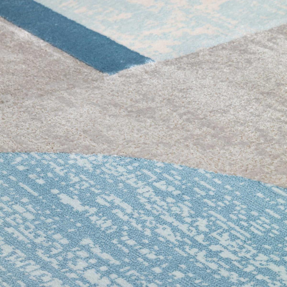 City Modern Geometric Rugs 466109 AK500 in Blue – image 2