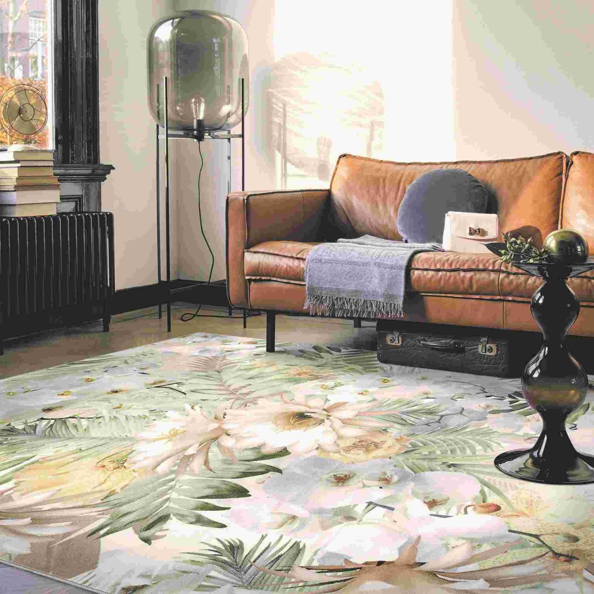 Woodlands Botanical Flower Print Rugs 53507 by Ted Baker in Multi170x230cm – image 1