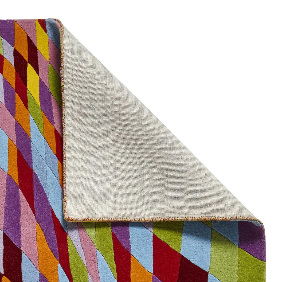 Prism PR101 Geometric Wool Rugs in Multicolour – image 2