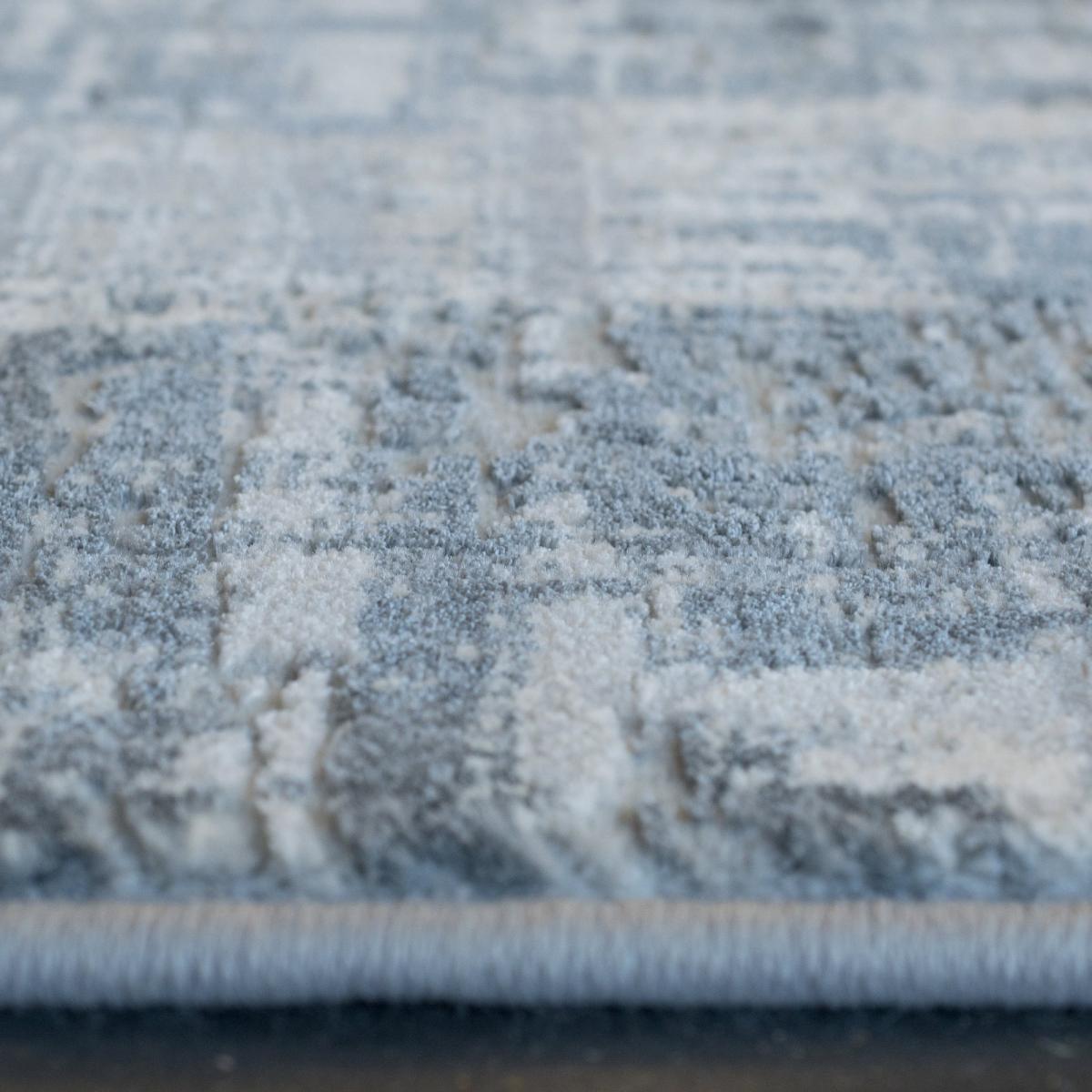 Canyon Abstract Chevron 52053 6454 Rugs in Silver Grey&nbsp;133x195cm – image 3