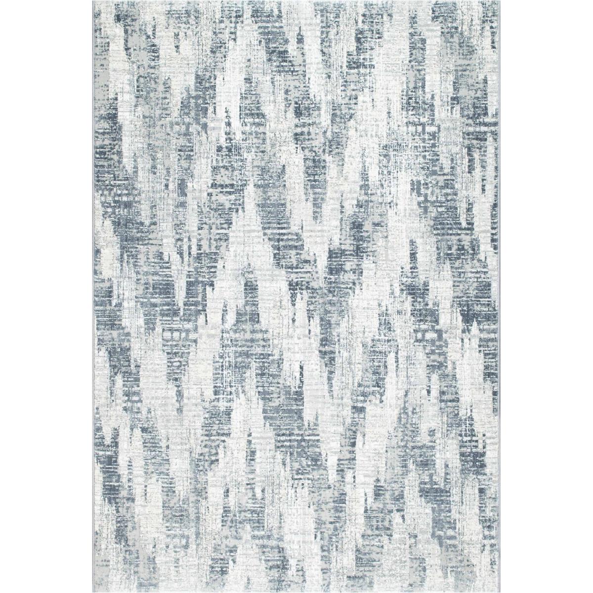 Canyon Abstract Chevron 52053 6454 Rugs in Silver Grey&nbsp;133x195cm – image 5