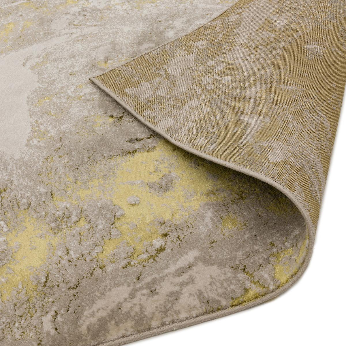 Aurora Lustre AU06 Marble Rugs in Gold Yellow – image 2