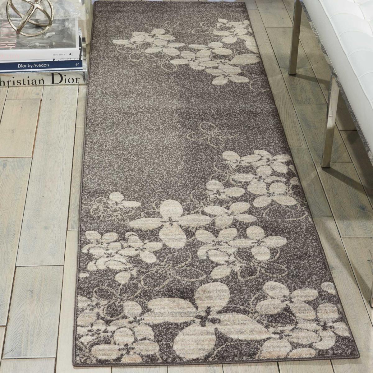 Maxell Hallway Runners MAE02 by Nourison in Charcoal&nbsp;66x229cm – image 2
