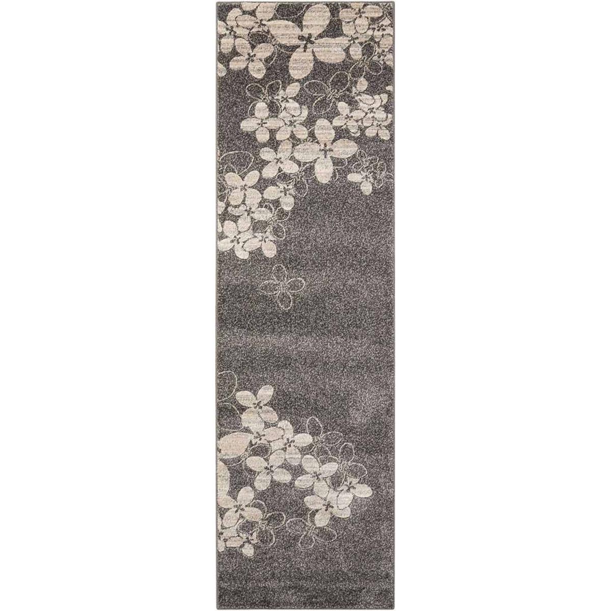 Maxell Hallway Runners MAE02 by Nourison in Charcoal&nbsp;66x229cm – image 3