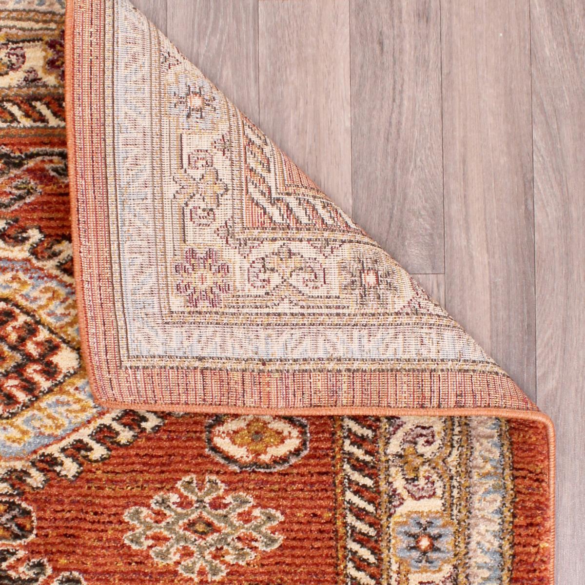 Cashmere Traditional Rugs 5567 in Terracotta Orange 200x290cm – image 1
