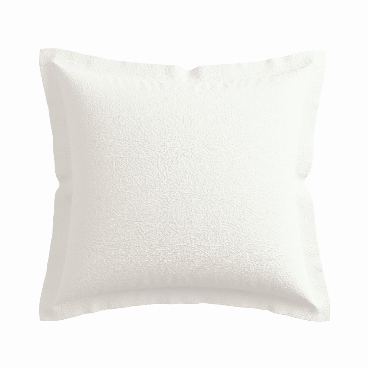 Samara Textured Cotton Bedding by V&A in White 200x200cm – image 5