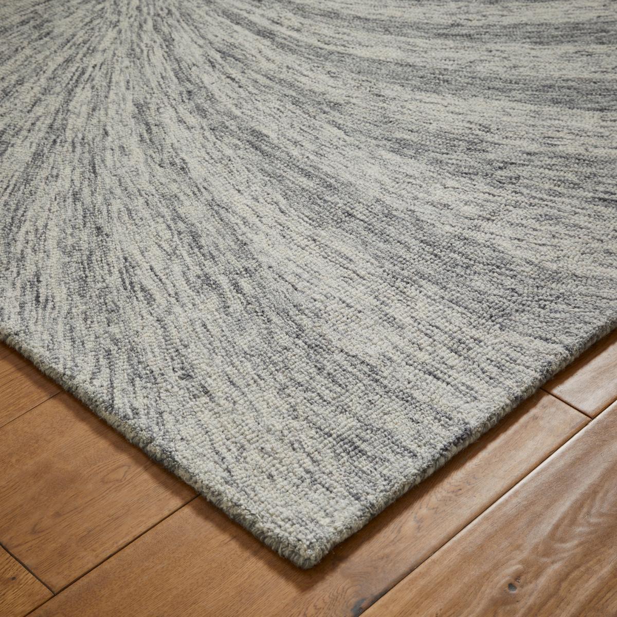 Elements Abstract Cycle Wool Rug in Brown160x235cm – image 3