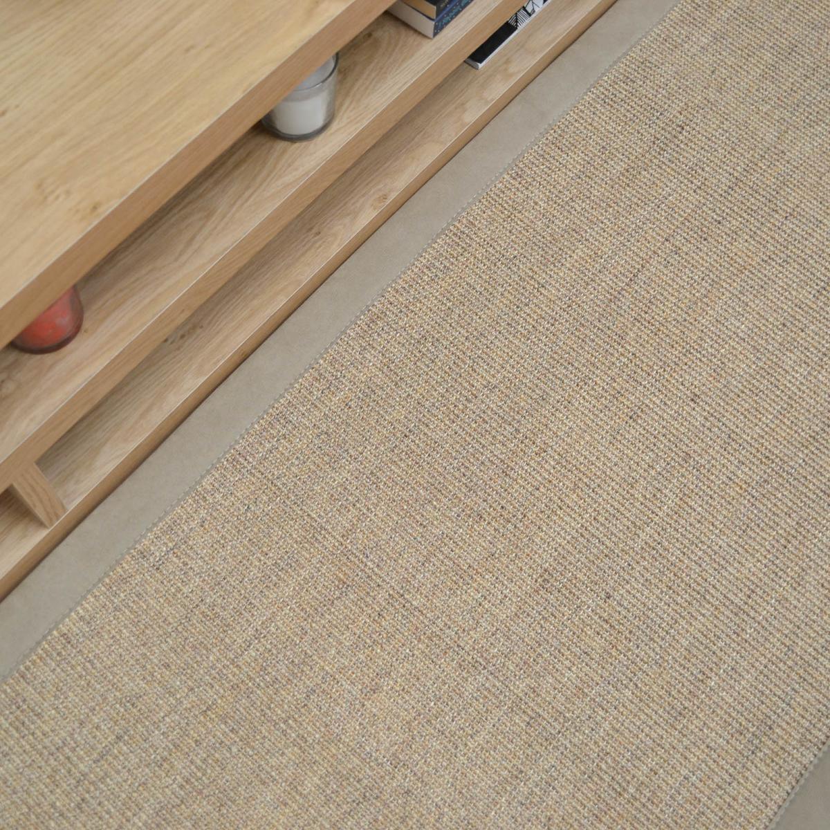 Boucle Anise Natural Fibre Sisal Bordered Runner Rugs&nbsp;68x245cm – image 4