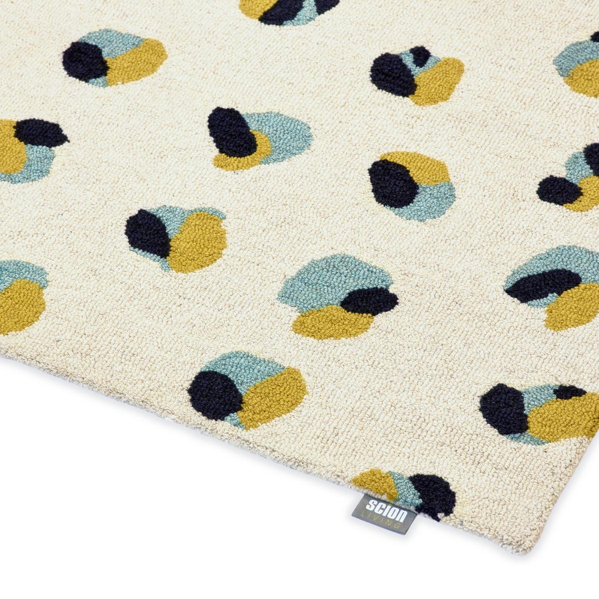 Leopard Dots 125206 Rugs by Scion in Pebble Sage120x180cm – image 3
