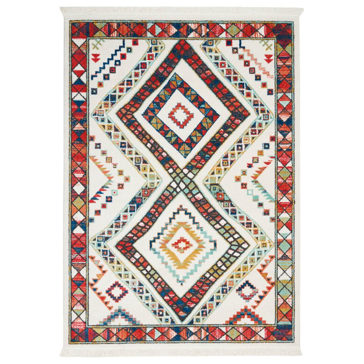 Navajo Rugs NAV02 in White by Nourison 160x229cm – image 5