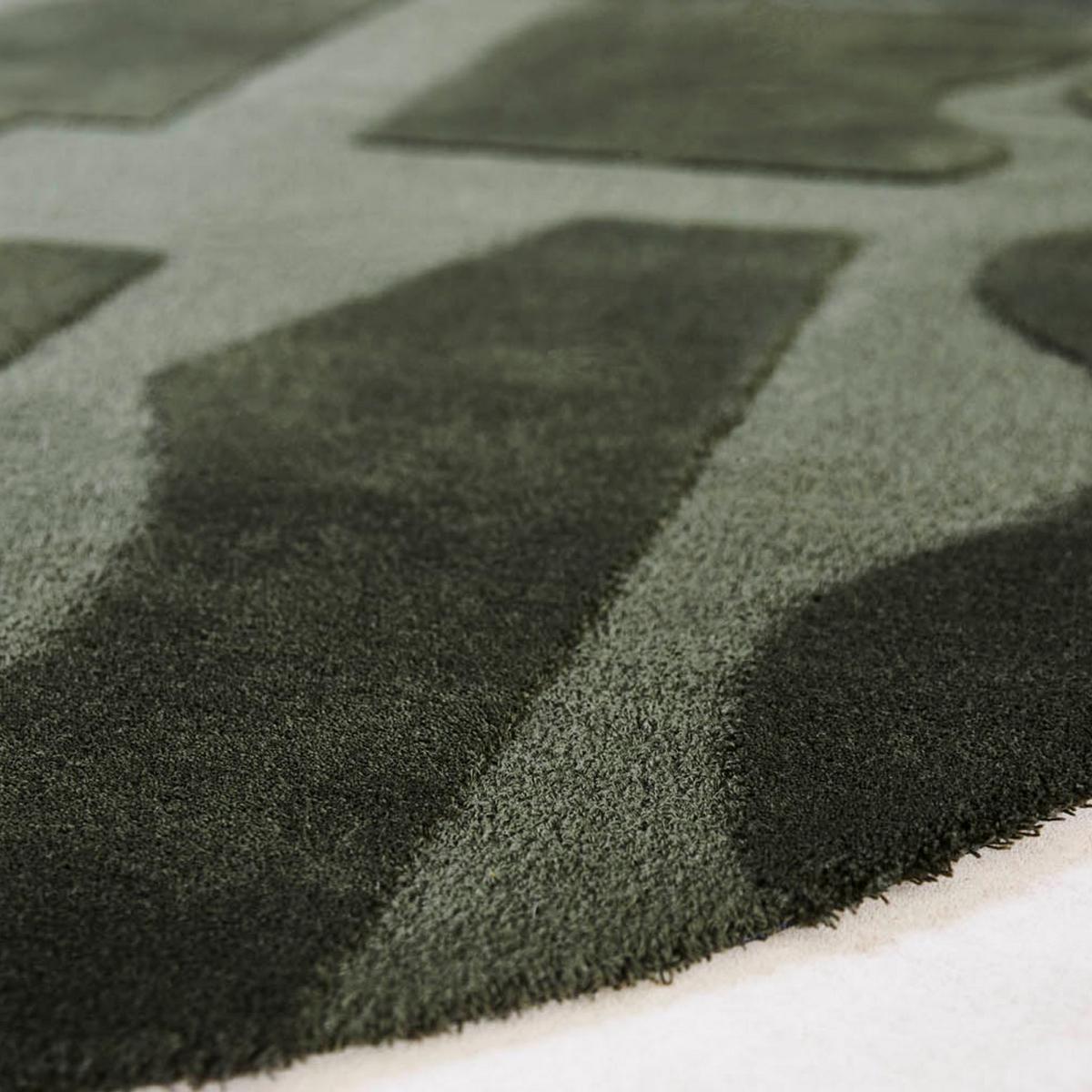 Mural Form 121107 Wool Rugs by Brink and Campman in Forest 140x240cm – image 2