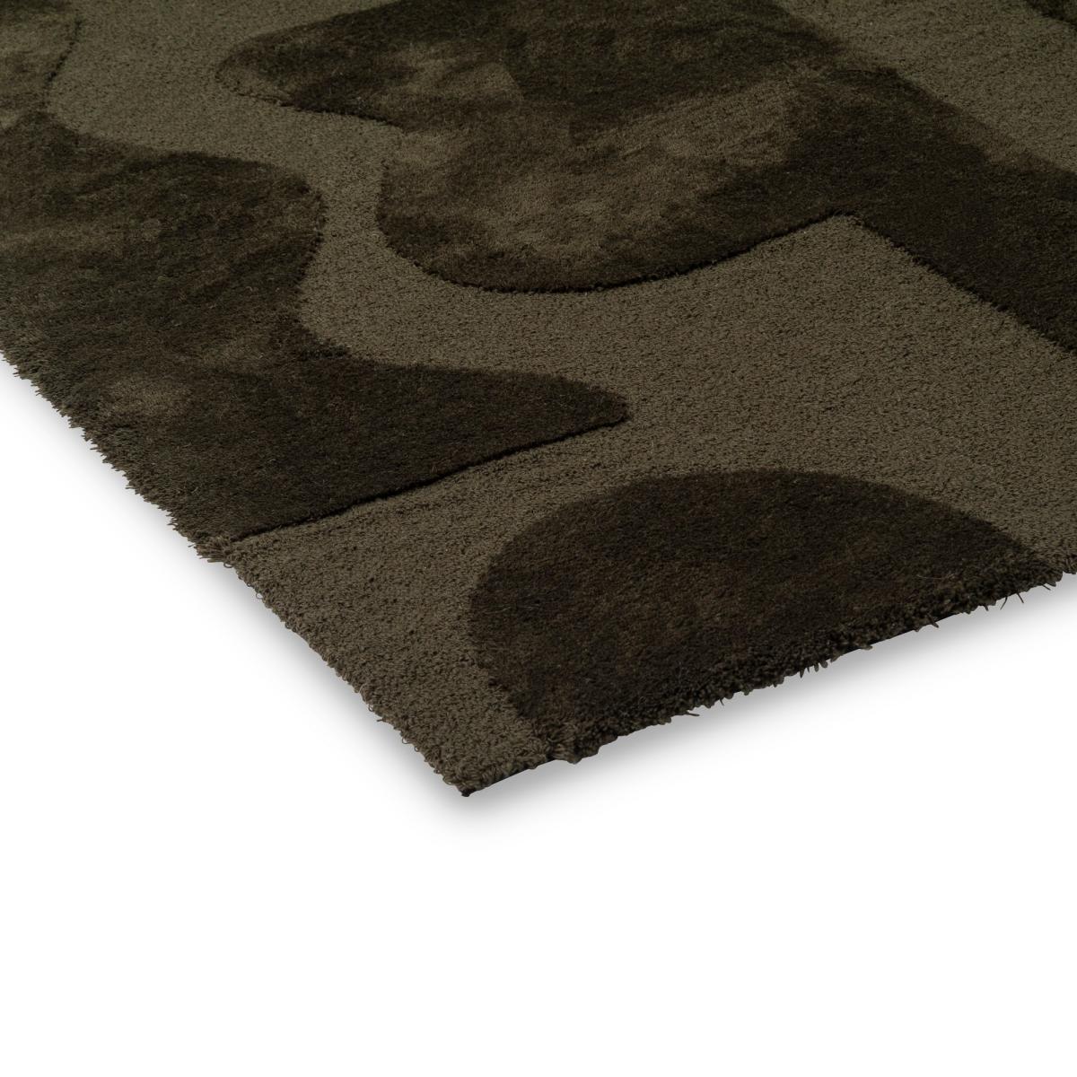 Mural Form 121107 Wool Rugs by Brink and Campman in Forest 140x240cm – image 3