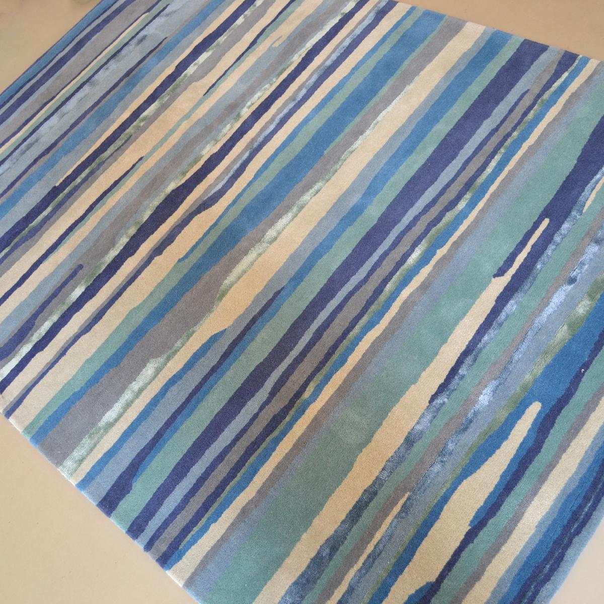 Elsdon Rugs 44008 in Mineral by Sanderson – image 2