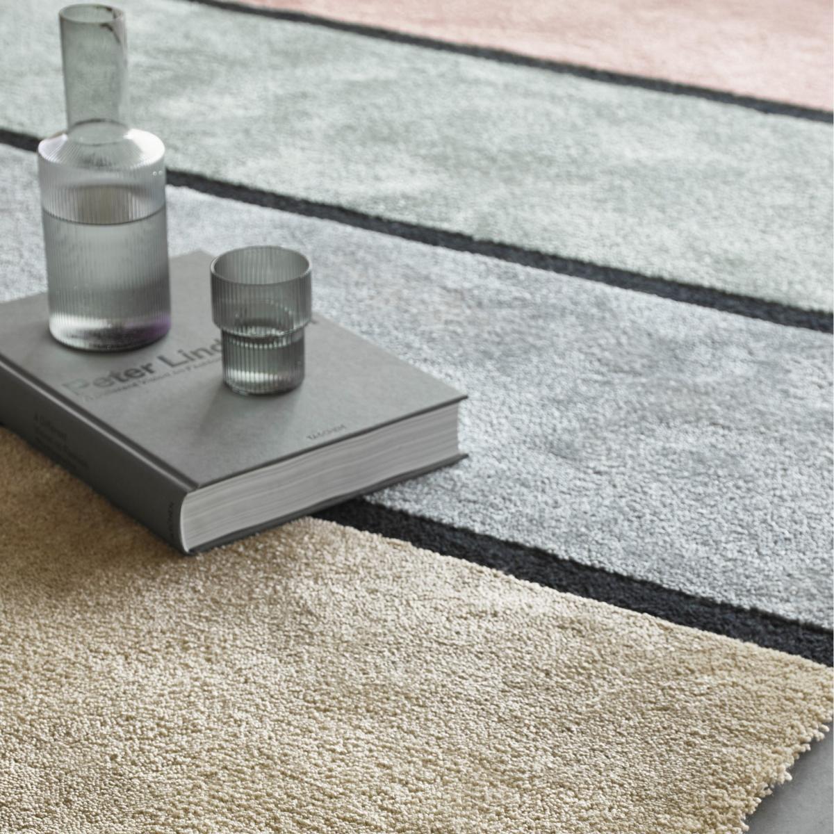Twinset Divina 013407 Modern Stripe Rugs in Multi by Brink and Campman – image 1