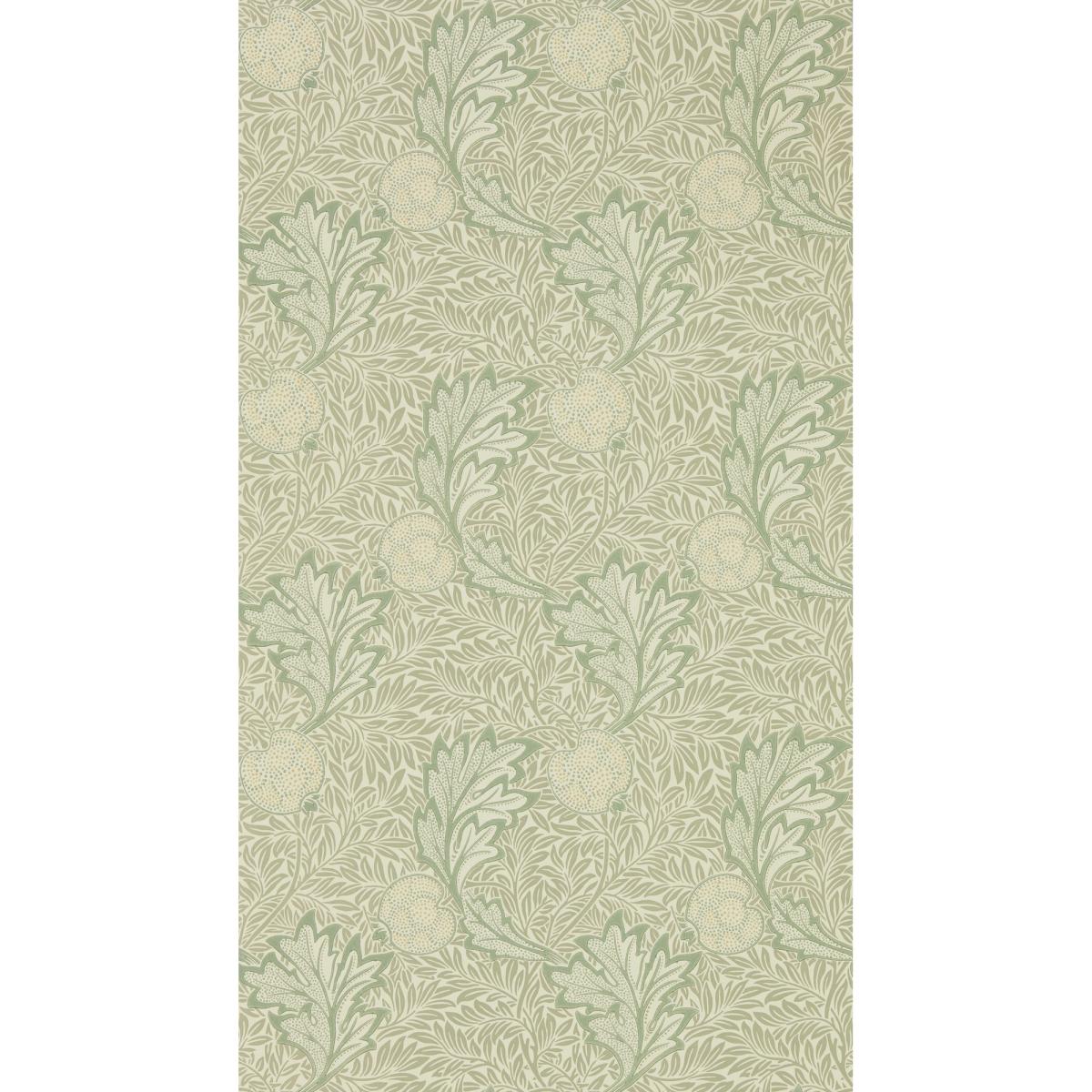 Apple Wallpaper 216689 by Morris & Co in Leaf Green Roll – image 3