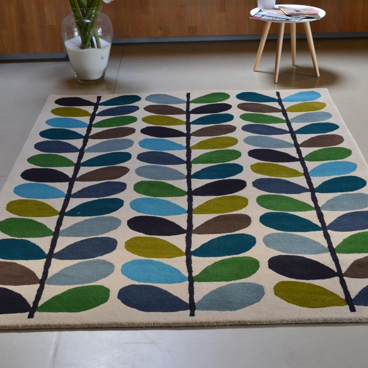 Multi Stem Rugs 59507 in Kingfisher by Orla Kiely – image 2