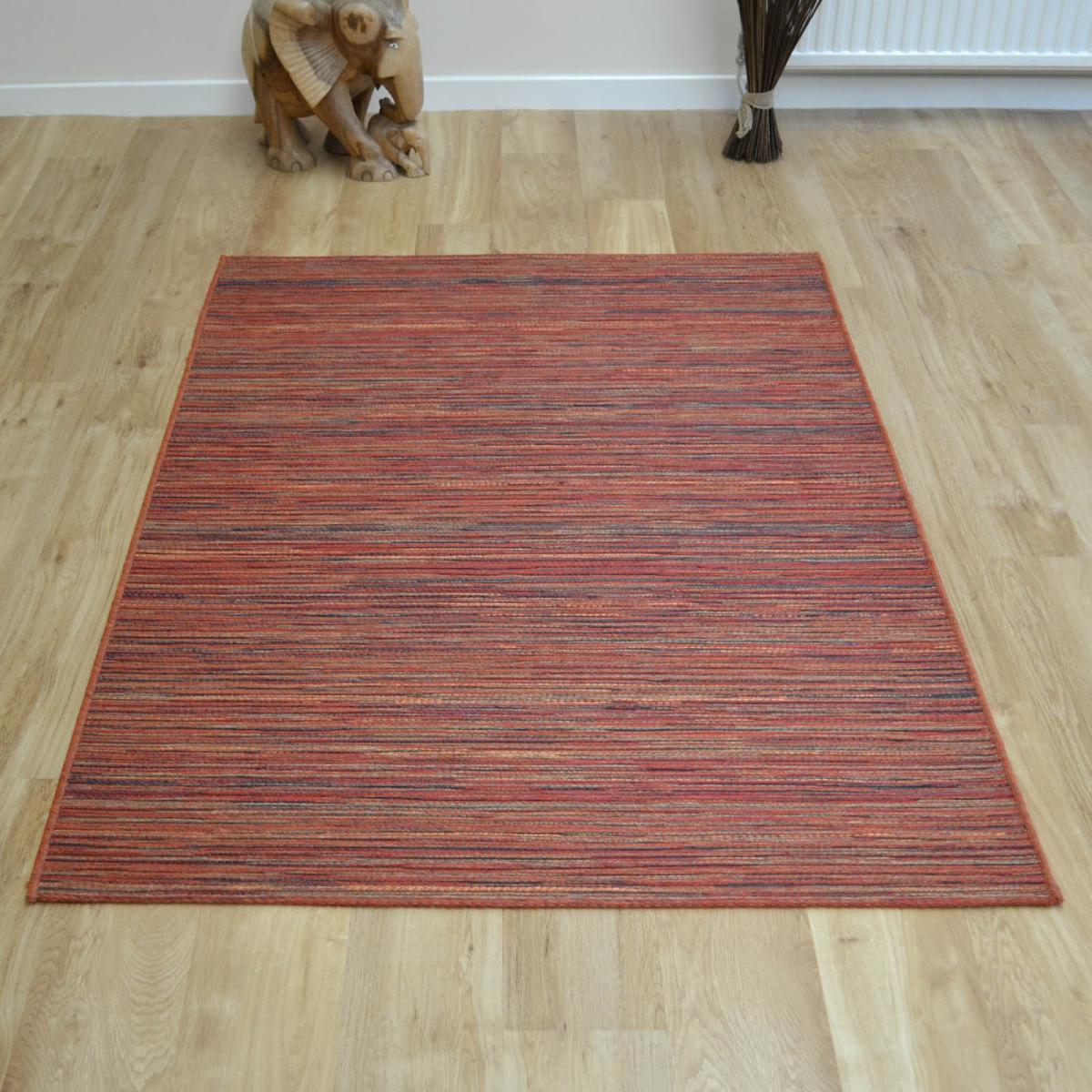 Brighton Indoor Outdoor 98122 1000 Rugs in Red Multi 60x110cm – image 3