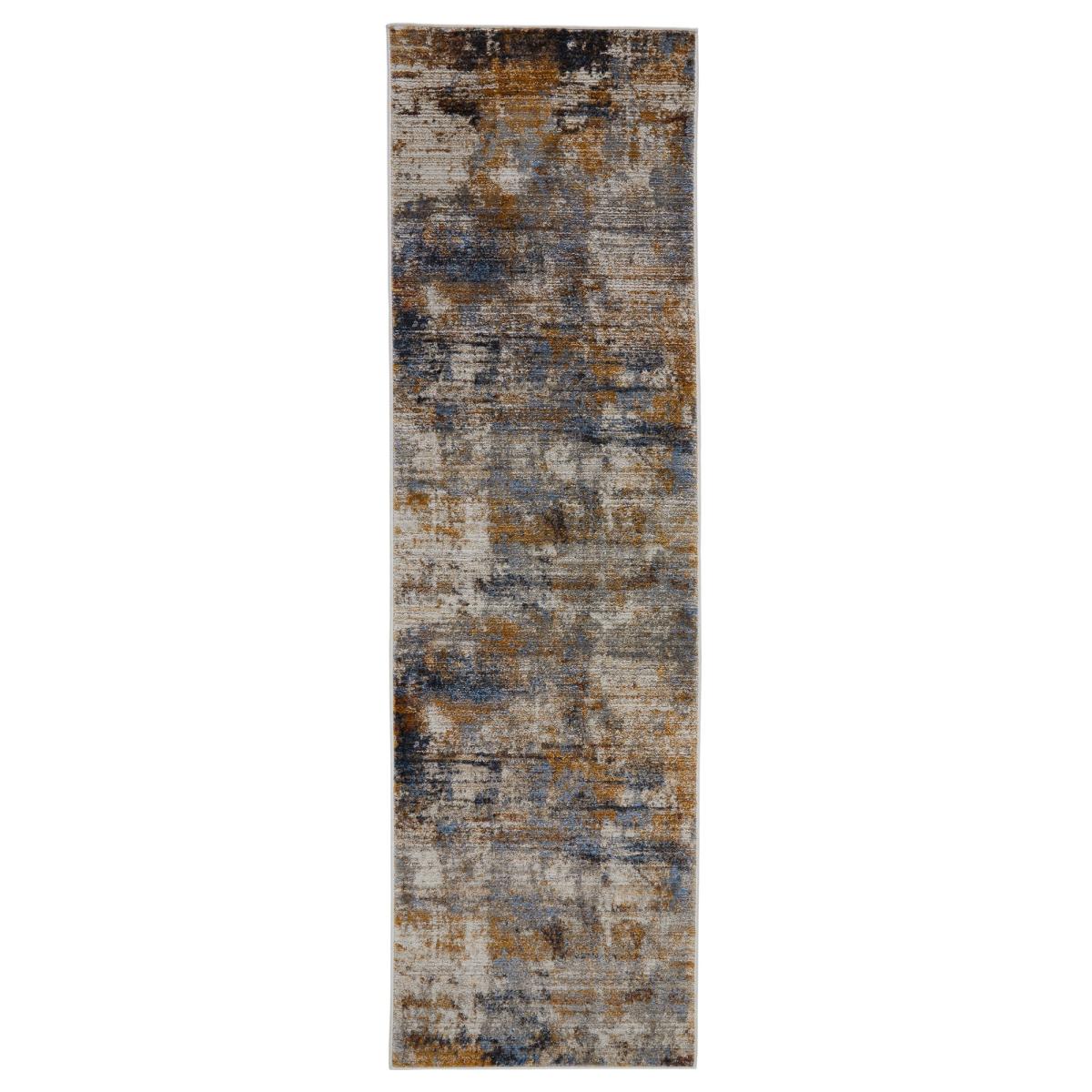 Mojave 8026W Distressed Runner Rugs in Multi 68x235cm – image 2