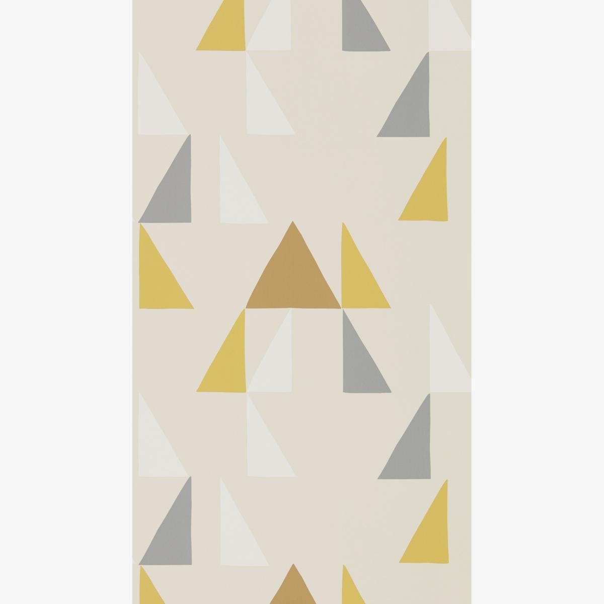 Modul Wallpaper 111306 by Scion in Mustard Pewter Cinnamon Roll